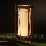 lampa z bambusa